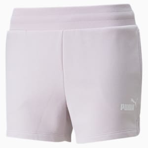 Essentials 4" Women's Sweat Shorts, Lavender Fog